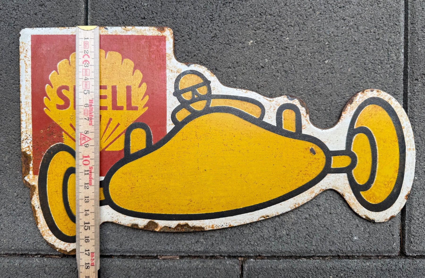 Shell Ecriteaux: Shell Email Schild / Emaille Schild – D'occasion à Bremgarten b. Bern par Vancouver16 4
