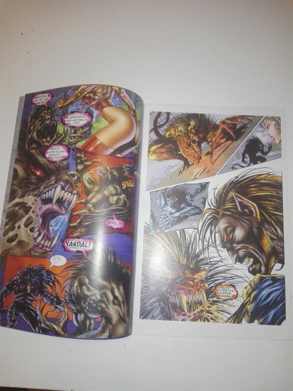 Fumetti: Glory #2   (Deutsch)                                © '1999 – Usato da St. Gallen venduto da elkapone 4