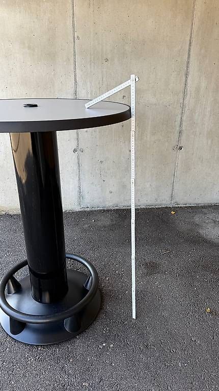 Tavoli: Stehtisch Quick Table schwarz, Stehbiertisch 110 x 85 – Usato da Weggis venduto da mcmad 1