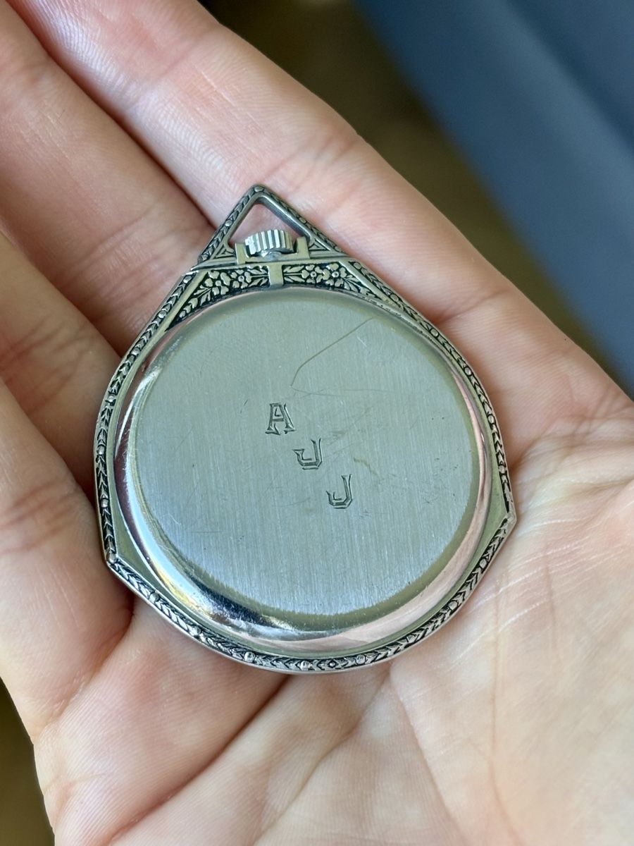Uhren: Rare jumping hour pocket watch 1930 – Gebraucht aus Lausanne von marinemtr 5
