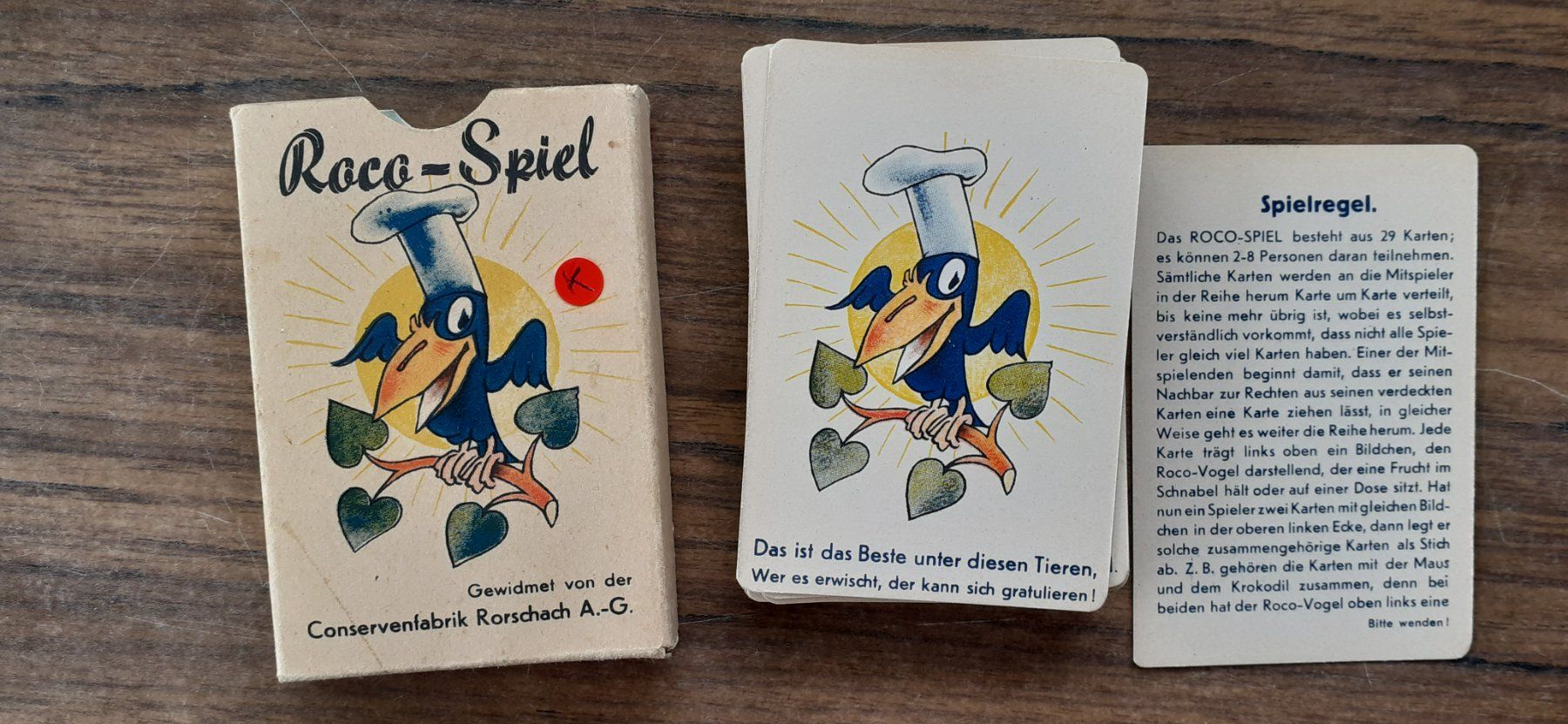 Spiele: Kartenspiel antik "Roco-Spiel" – Gebraucht aus Mörschwil von lindaswunderkiste 2