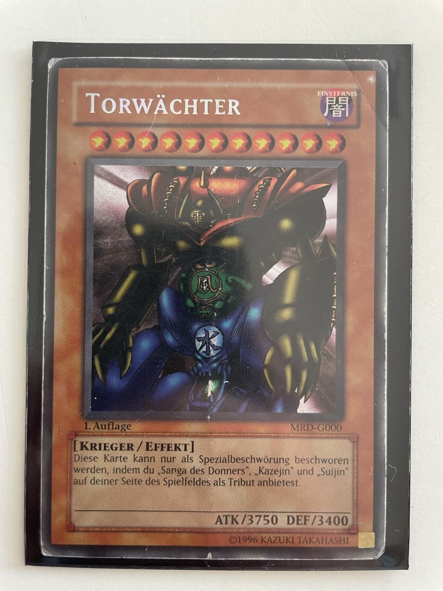 Yugioh Sammelbilder & Trading cards: Yugioh / Torwächter 1.Auflage / MRD-G000 – Gebraucht aus Zürich von Bomboo