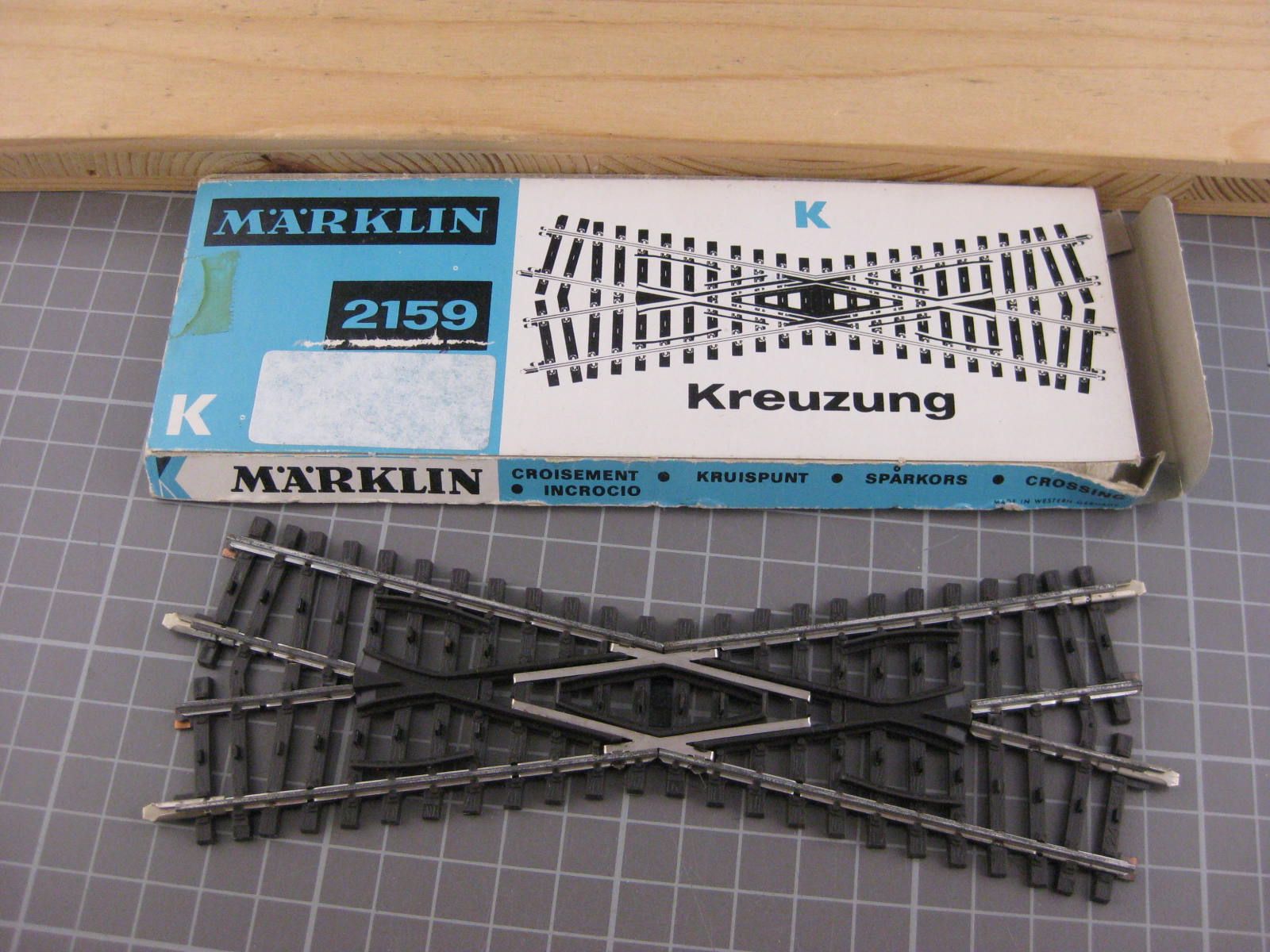 Märklin Modellini di ferrovie: Märklin 2159 Kreuzung – Usato da Malters venduto da Marosko