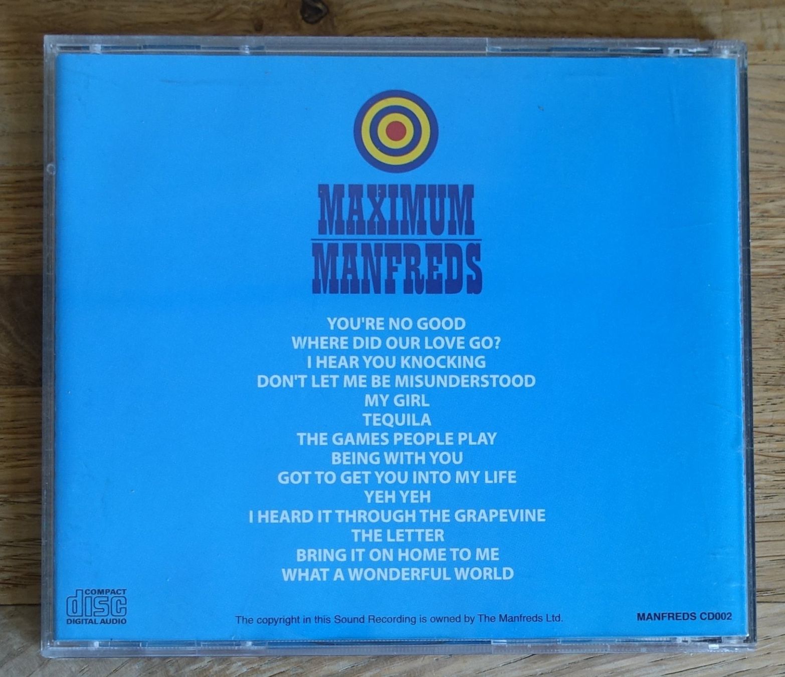 CD: The Manfreds – Maximum Manfreds - D18 – Usato da Sessa venduto da discoverymedia 1