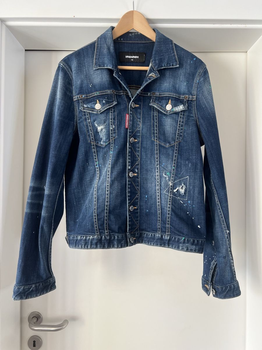 Dsquared2 Giacche: Dsquared2 giacca jeans uomo L – Usato da Mendrisio venduto da fly_9wzx 2