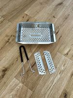 TENNEKER Multi Grill Korb / Grillkorb Edelstahl  Neuwertig
