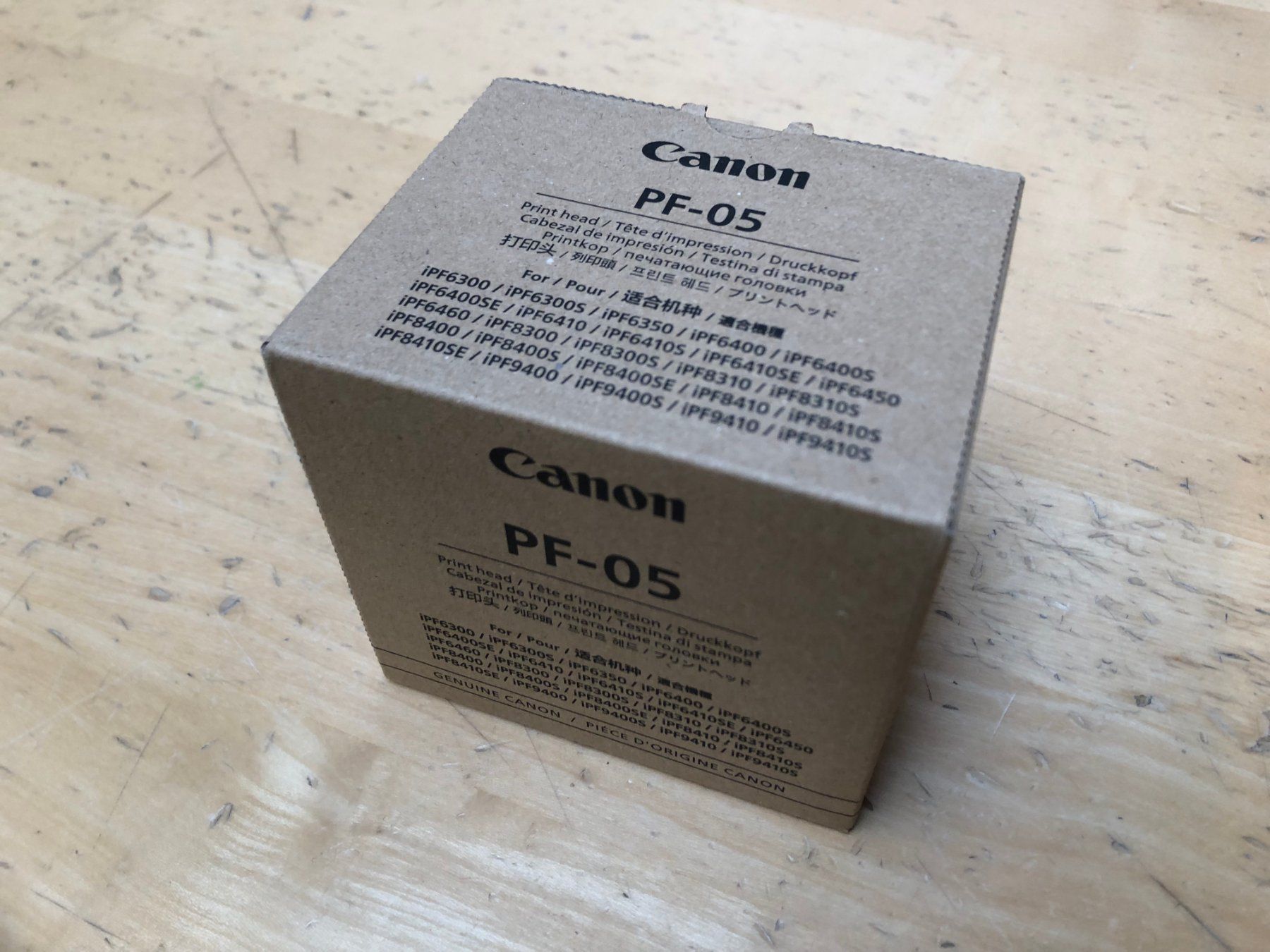 Canon Filamento: Druckkopf Original Canon PF-05 – Nuovo e nell'imballaggio originale da Lenzburg venduto da Buerokonz