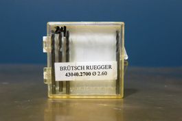 4x Bohrer VHM Dixi 1151, 2.60mm