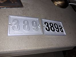 Hausnummer 389 und 389a, Vintage 