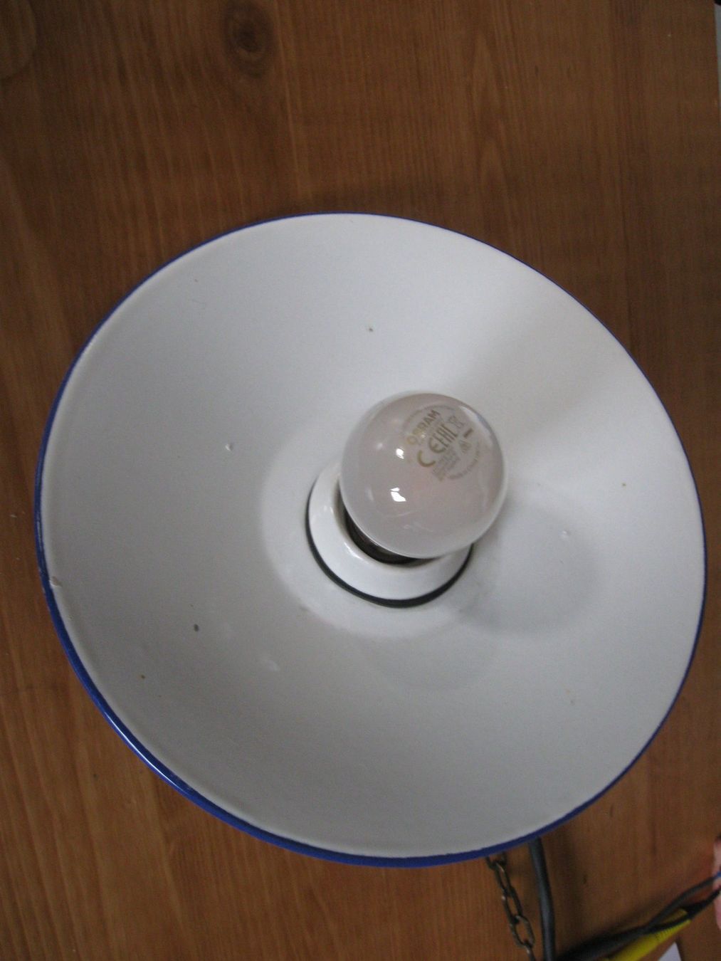 Lampade: alte Stall, Schopflampe mit Emailschirm – Usato da Bauma venduto da Stangenbohne 4