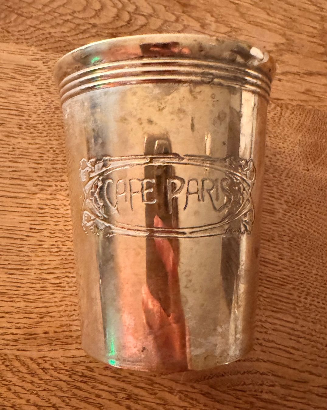 Vasi & Recipienti: Versilberte Vase CAFE PARIS Jugendstil – Usato da Baar venduto da 001loulou