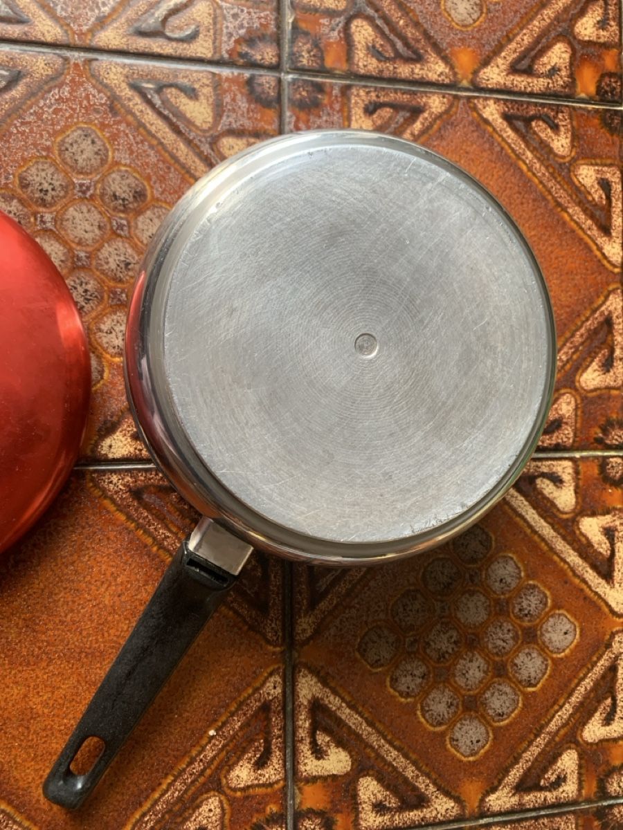 Pentole: Retro Kochtopf Orange, Vintage Küche, – Usato da Laufen venduto da Twingi33 3