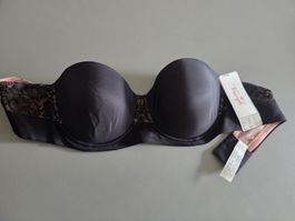 Bandeau BH Triumph Schwarz Grösse 90C neu mit Etikett