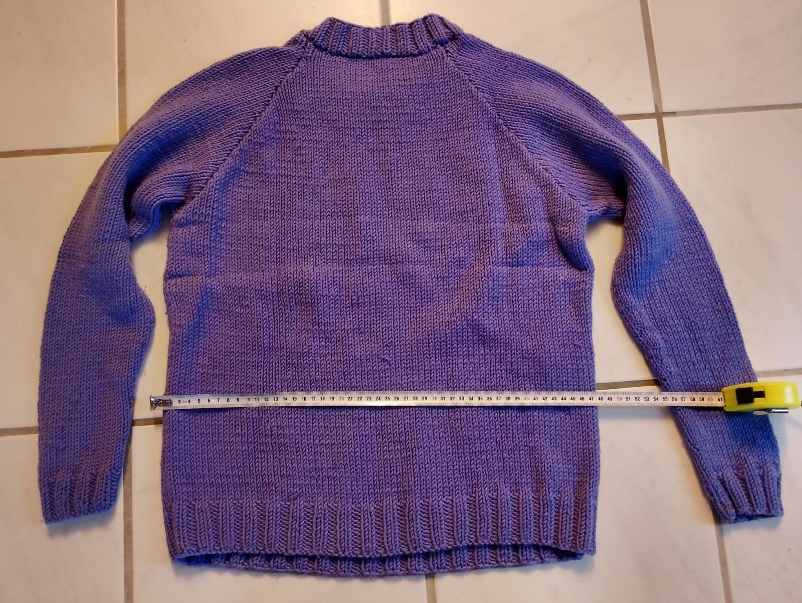 Pullover & Sweatshirts: Wollpullover, lila, selbstgestrickt – Gebraucht aus Ehrendingen von 2Guagua2 1