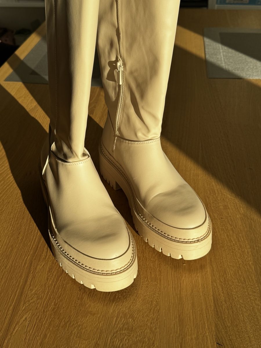 Stradivarius Scarpe da donna: 👢 Stradivarius Lederstiefel – Grösse 40 – Nuovo (secondo la descrizione) da Niederbuchsiten venduto da GreenGems 6