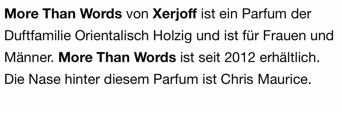 Xerjoff Parfums & Eau de Toilette: More Than Words Xerjoff 2 ml Abfüllung – Neuf (Voir description) à St. Gallen par lfs_nxl8 4