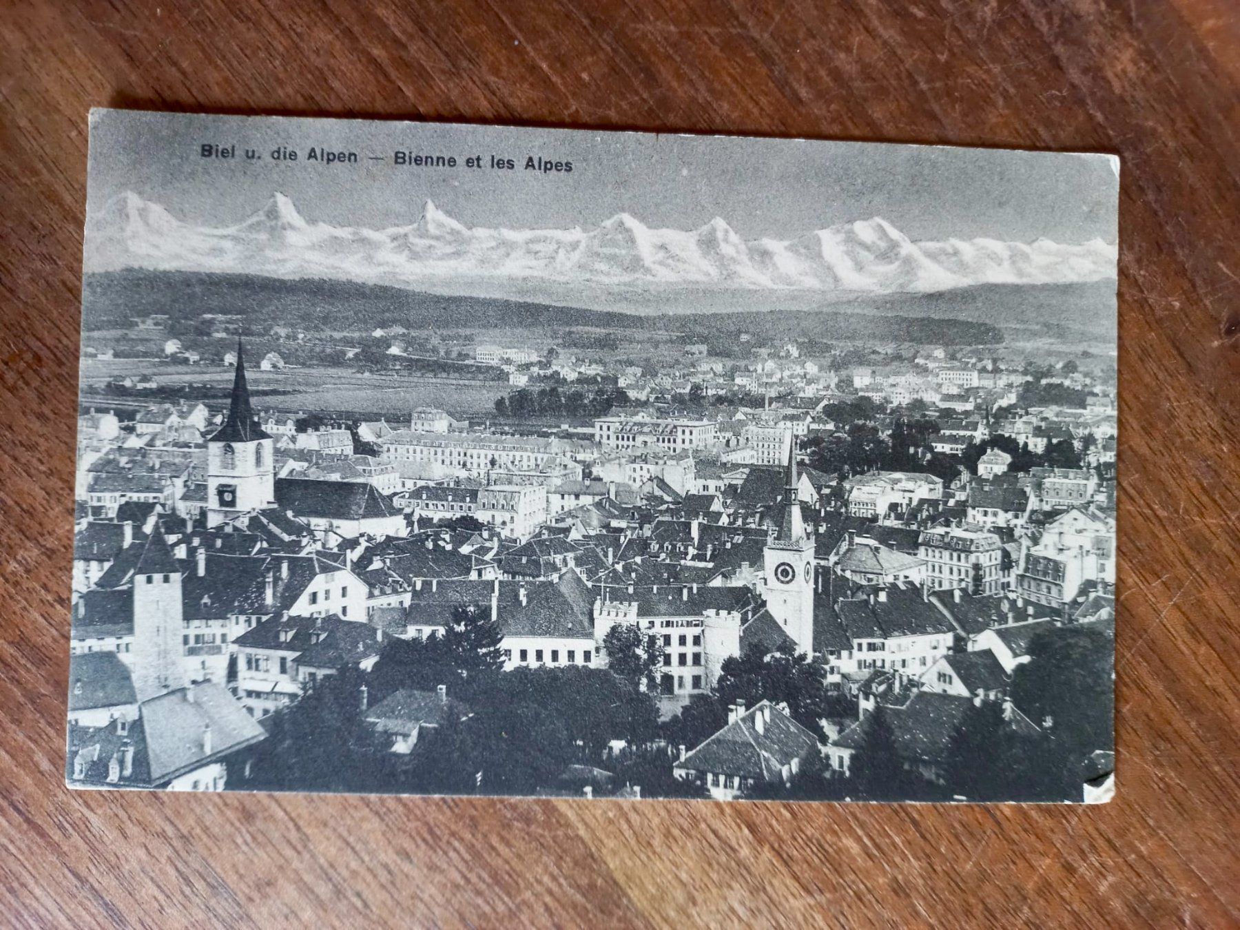 Cartoline postali: AK Biel 1912 – Usato da Burgdorf venduto da glasrabe01