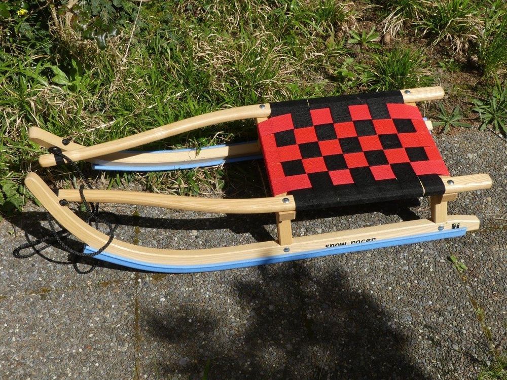 Swiss Snow Racer Schlitten (Holz) (Neu (gemäss Beschreibung)) in ...