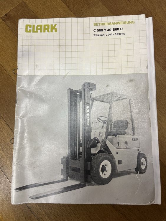 Stapler Clark 2.5t (Gebraucht) in altendorf für CHF 3010 – nur Abholung ...