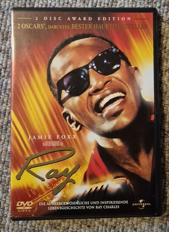 Ray DVD – Jamie Foxx als Ray Charles – Top Zustand! (Gebraucht) in ...