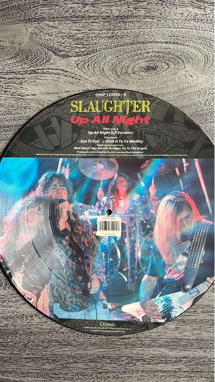 Slaughter - Up All Night Picture Disc (Gebraucht) in Matten b. Interl ...