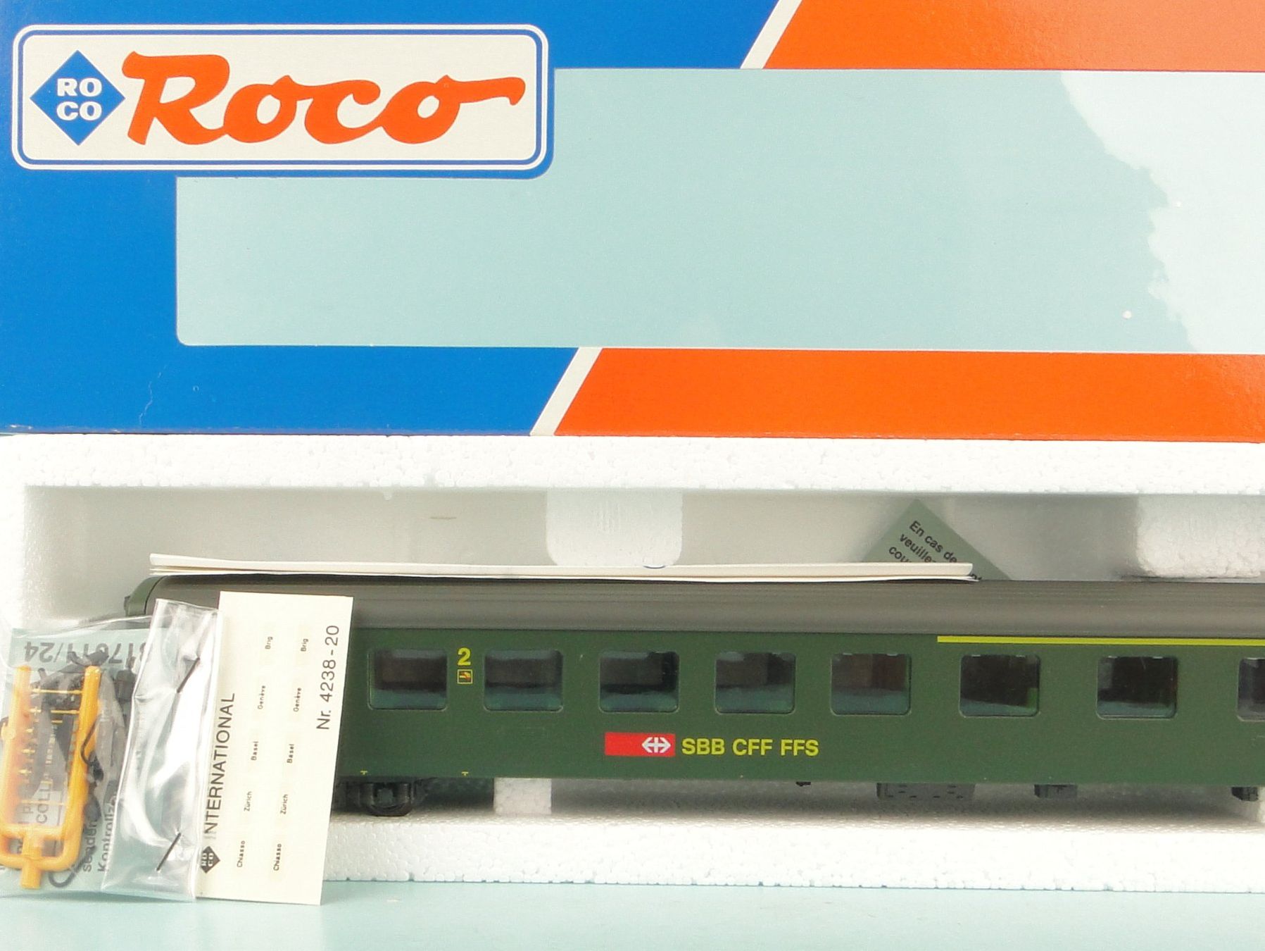 Roco Modellini di ferrovie: Roco 44337 SBB EWII 1/2 Kl. – Usato da Bülach venduto da cann11 1