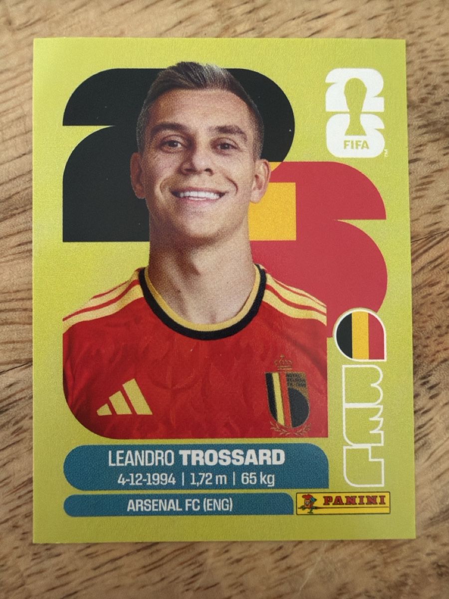 Panini Sammelbilder & Trading cards: Panini BEL 18 – Neu (gemäss Beschreibung) aus Leytron von airlines00