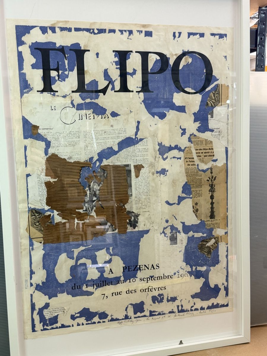 Gemälde: A Pezenas 1993"  Emmanuel Flipo. – Gebraucht aus Solothurn von NUVICO 5