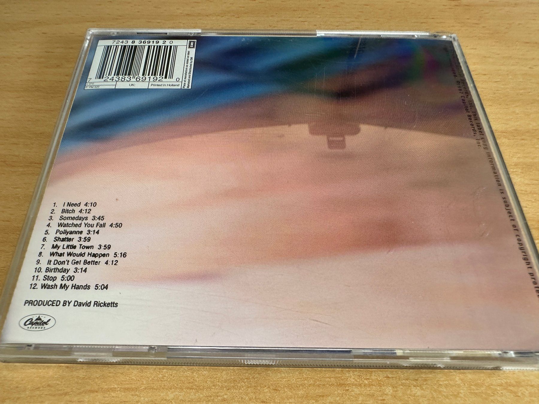 CD: Meredith Brooks – Blurring The Edges – Usato da Rikon im Tösstal venduto da Alpenmutz 1