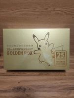 Pokémon 25th Anniversary Golden Box neuve scellée