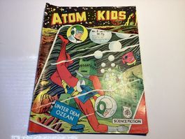 Vintage Comic "ATOM KIDS NR.2“ Unter dem Ozean 1960 Artima