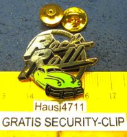 ROCK'N'ROLL DREM-CAR PIN ENAMEL GOLDIG MUSIC AUTO PIN