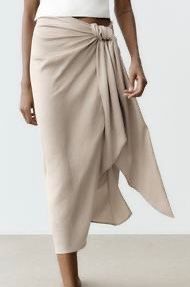 Zara Röcke: Zara Gathered Midi Skirt Size S – Neu (gemäss Beschreibung) aus Zürich von hel_z68y