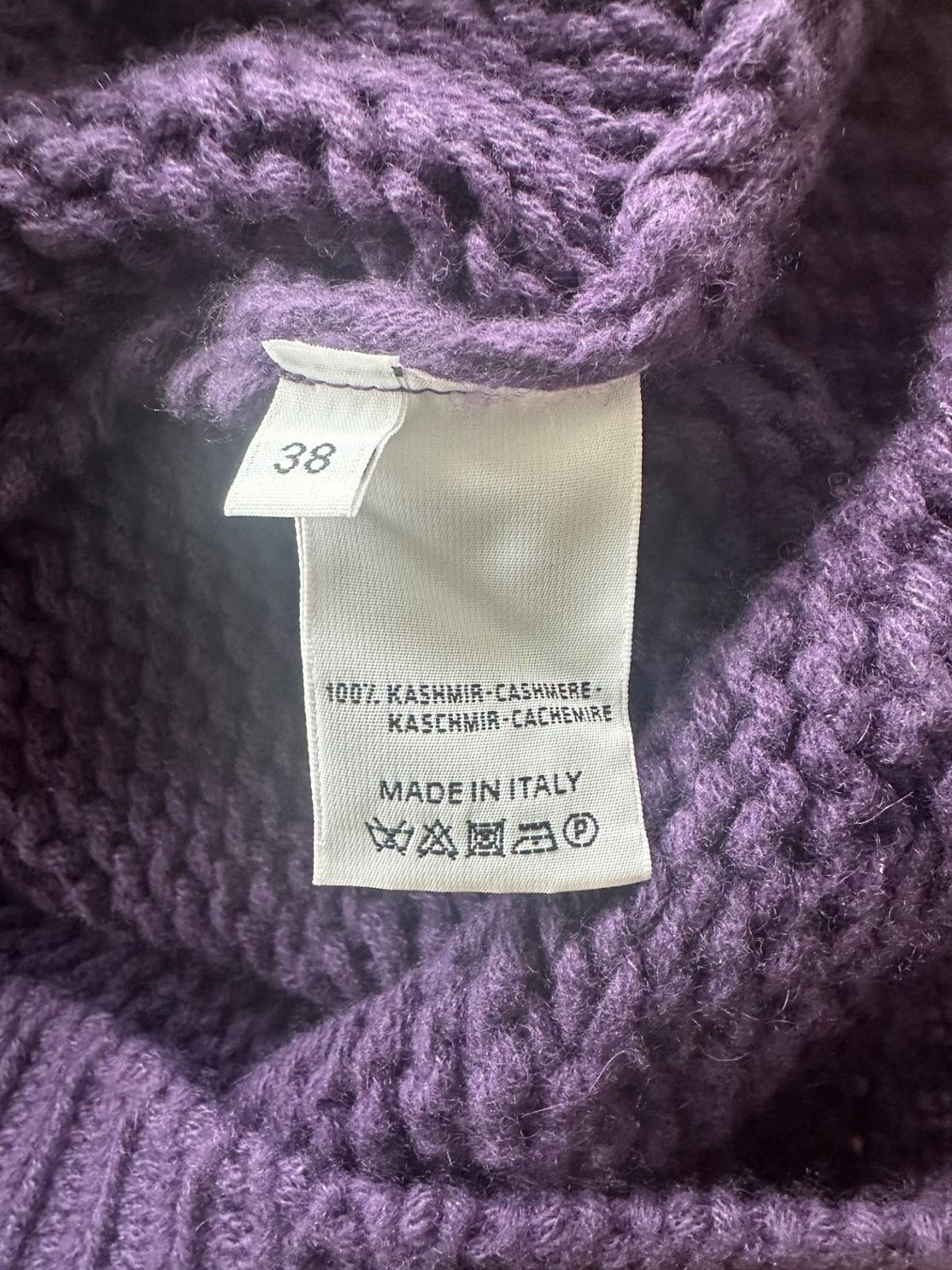 Maglioni & Felpe: Original Cruciani Cashmere-Pullover, lila, Gr. 38, neu – Nuovo (secondo la descrizione) da Watt venduto da MilaKimba 3