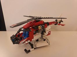 LEGO Technic Rettungshubschrauber 42092 (Vollständig+Anleitu