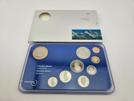 Schweizer Münzsatz Jungfrau 2005 Polierte Platte