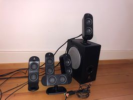 Logitech Soundsystem (Boxen und Bass)