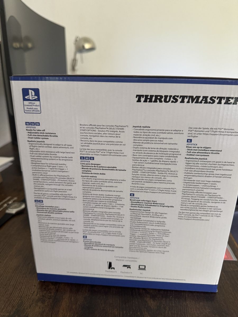 Thrustmaster Controller: Thrustmaster T.Flight Hotas 4 Joystick PS4/PC, neuwertig, Wi – Nuovo (secondo la descrizione) da Gattikon venduto da Anesa789 2