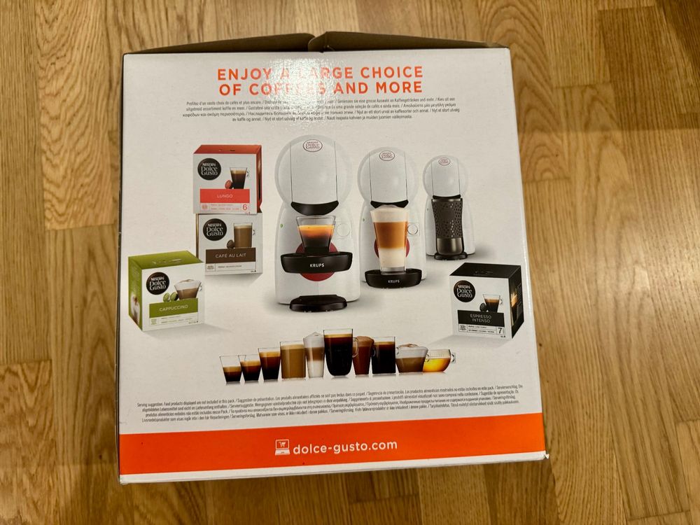 Krups Macchine per caffè & Macchine per espresso: KRUPS Nescafé Dolce Gusto Piccolo XS, Weiss - Fabrikneu – Nuovo e nell'imballaggio originale da Visp venduto da adrtzr 2