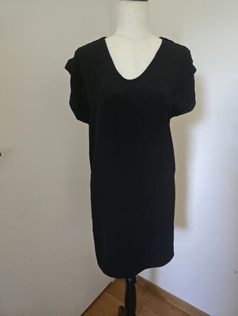 Filippa K Etuikleid Gr. XS – Schwarz V-Neck Scandi