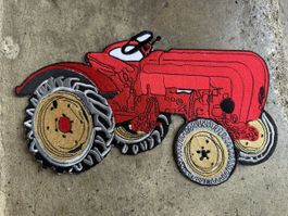 Porsche Diesel Traktor Schlepper Aufnäher Patch 
