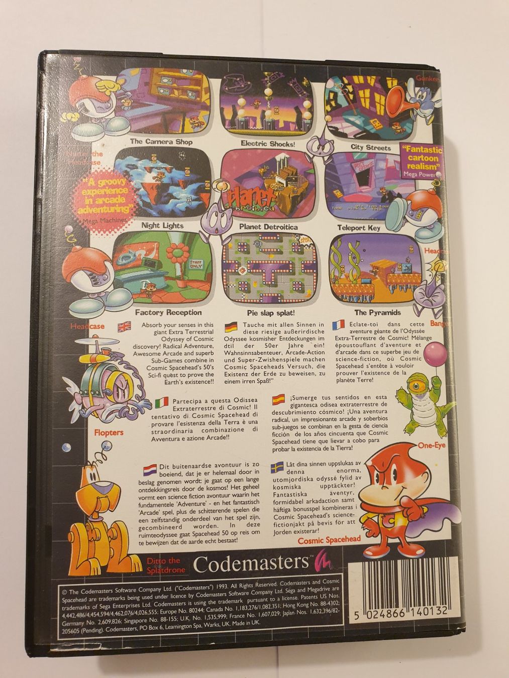 Giochi: Cosmic Spacehead Codemasters / SEGA Mega Drive – Usato da Rain venduto da Rou_z26r 1