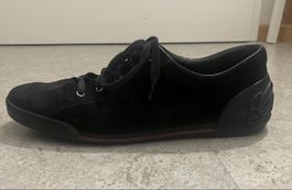Gucci Sneaker Wildleder schwarz Grösse 44