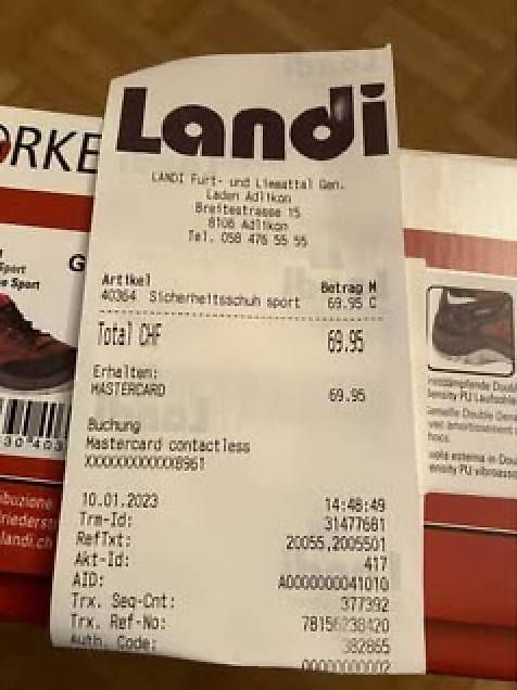 Scarpe da uomo: Sicherheits-Schuhe mit Stahlkappe – Usato da Rümlang venduto da Speedy-Cat 2