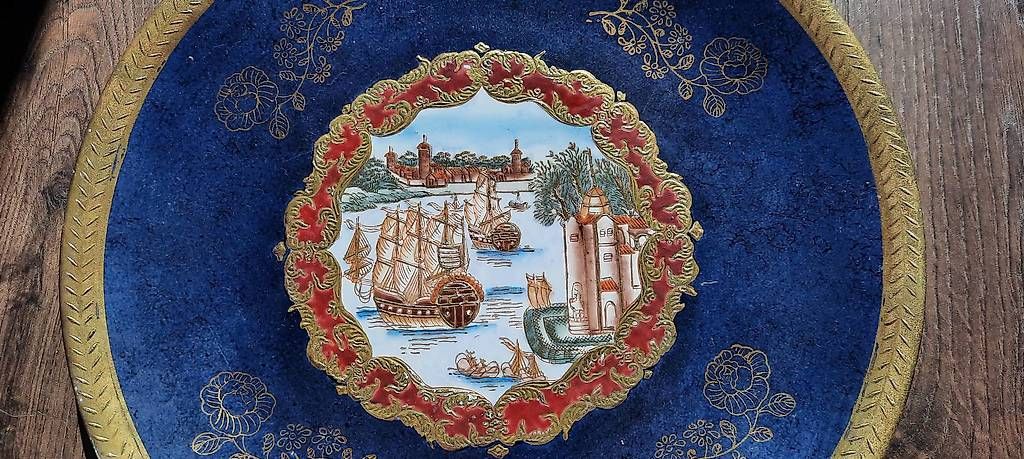 Plateaux: grand plat Compagnie des indes – D'occasion à Chardonne par hel_h5k2