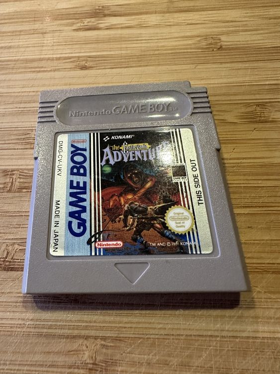 Nintendo GameBoy Castlevania Adventure (Gebraucht) in Buch SH für CHF ...