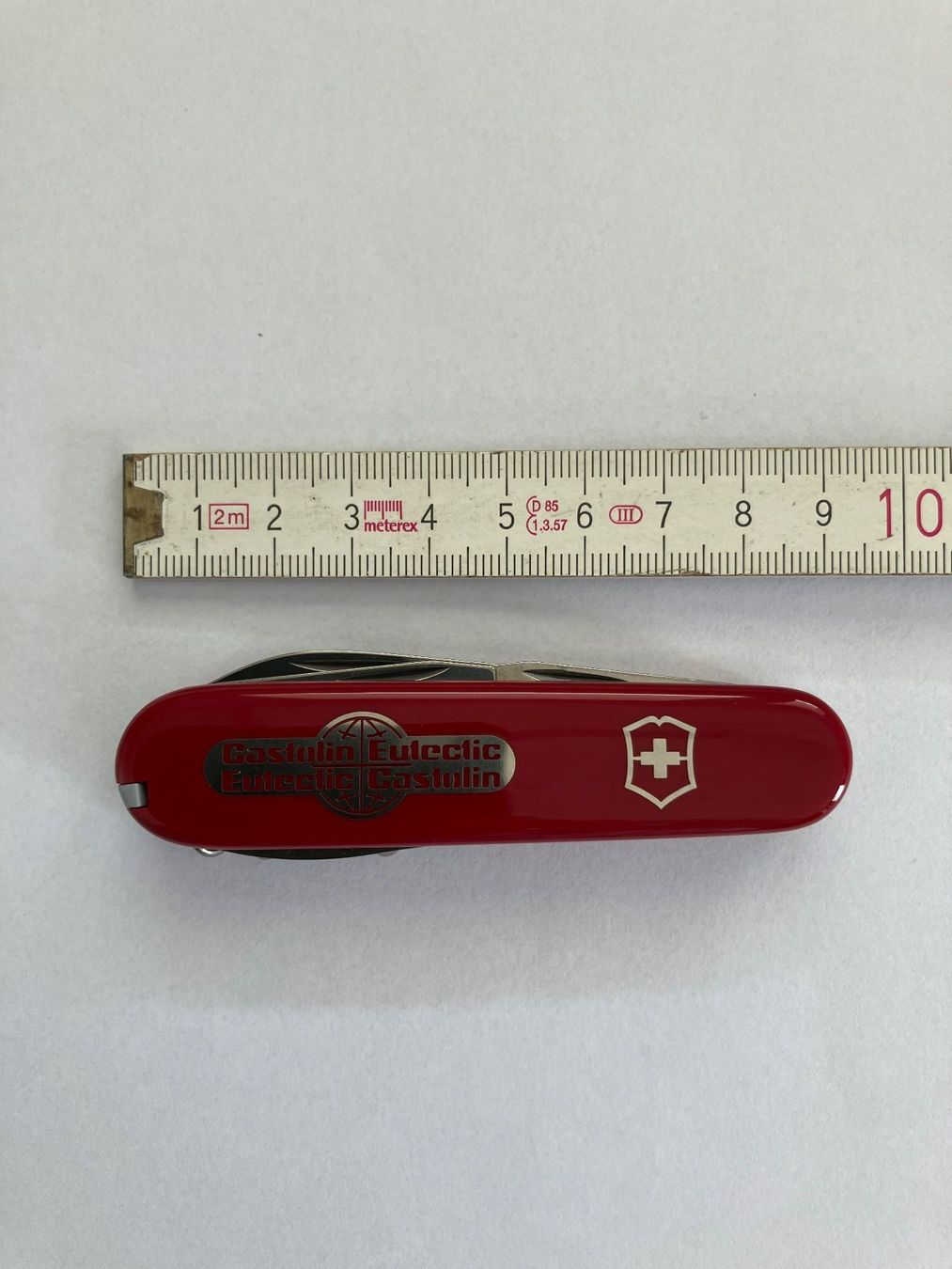 Victorinox Coltelli tascabile: Couteau publicitaire Victorinox / Castolin – Nuovo e nell'imballaggio originale da Cortaillod venduto da car_f6v6 4