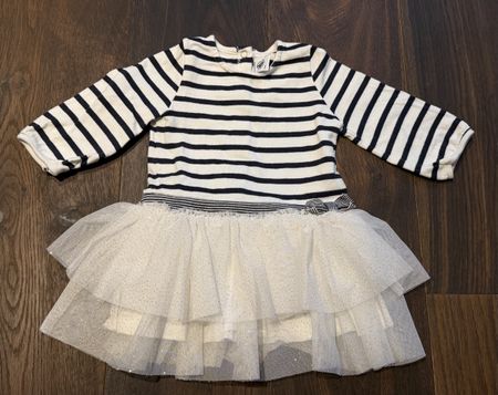 Kleid Petit Bateau, 12 Monate Grösse 74