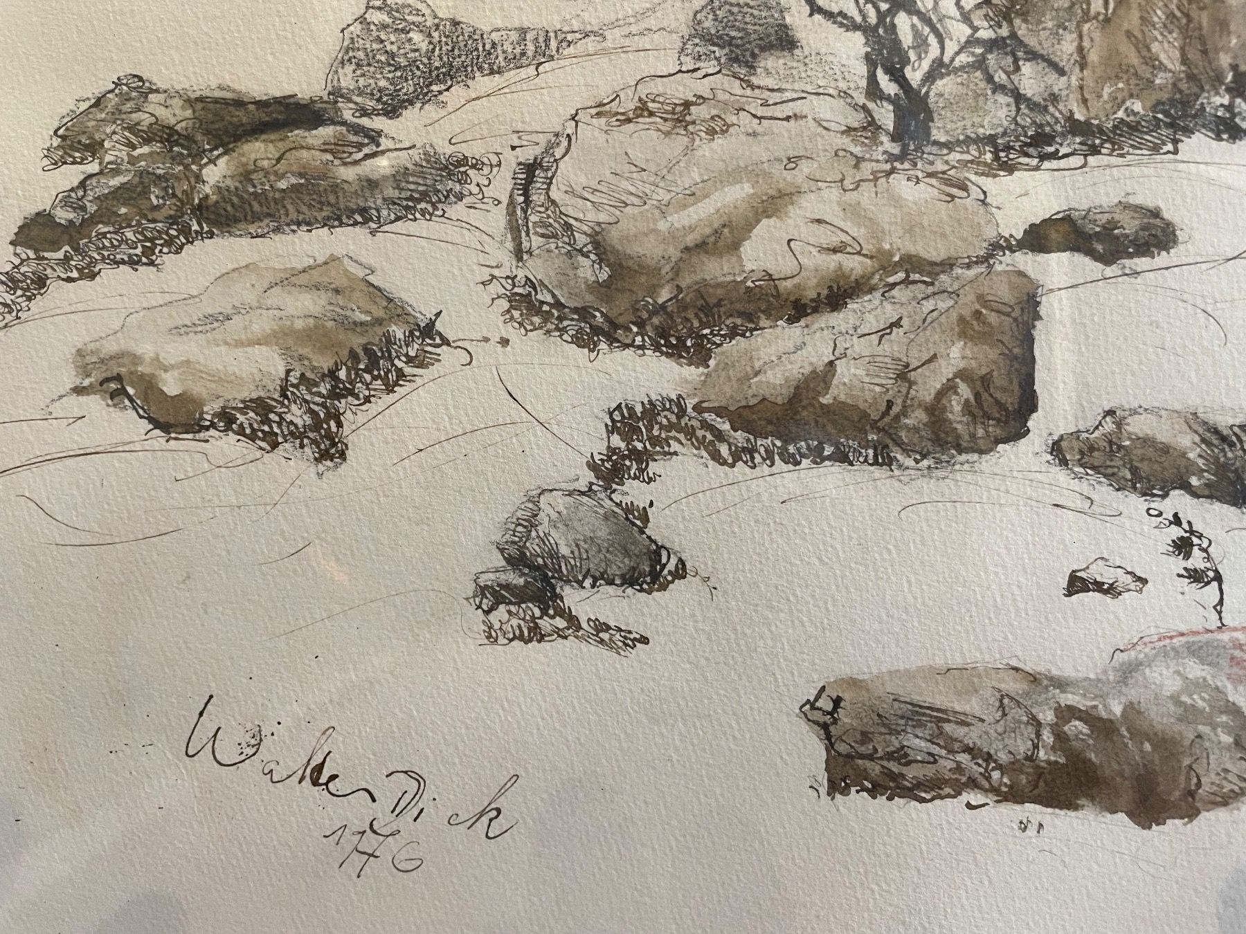 Dipinti: Wunderschönes, grosses Orginalgemälde von Walter Dick - Top! – Usato da Fidaz venduto da KunstsammlerGR60 3