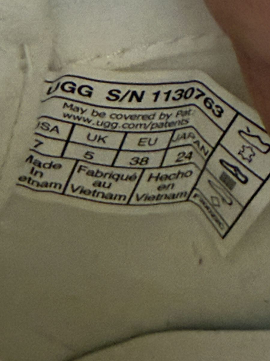 Ugg Scarpe da donna: UGG Sneaker Weiss Leder Damen Grösse 38 Neu – Nuovo (secondo la descrizione) da Forch venduto da Connie8000 5